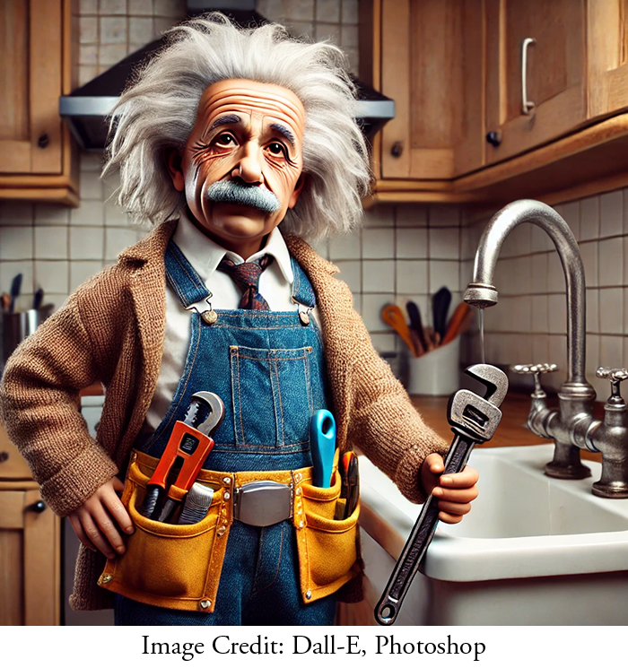 Einstein the Plumber?